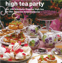 High tea party, high tea boek kado