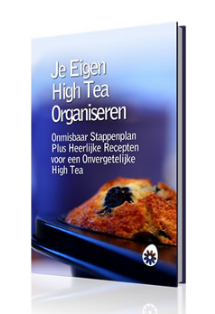 high tea party organiseren 