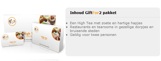 high tea bongo: de high tea kadobon