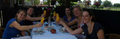 high tea tafel in Ospel, nabij Weert